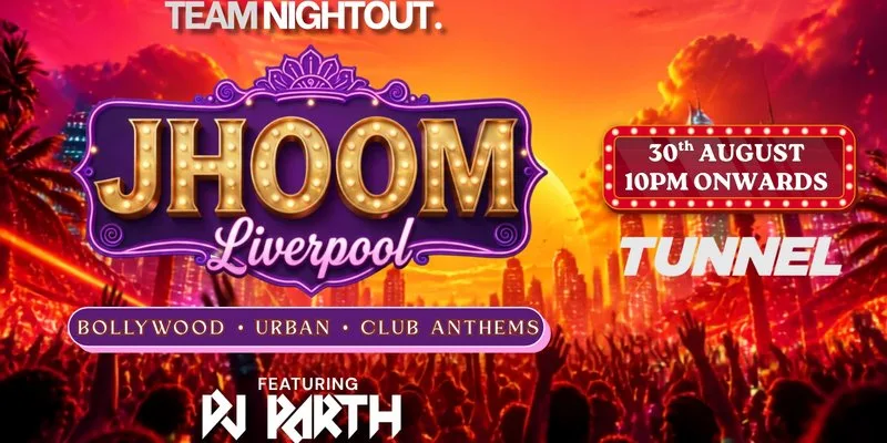 JHOOM : Bollywood Night Liverpool at Heebie Jeebies