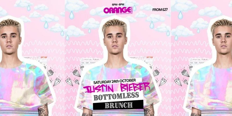 Juistin Beiber Brunch 6pm-8pm at Orange Rooms