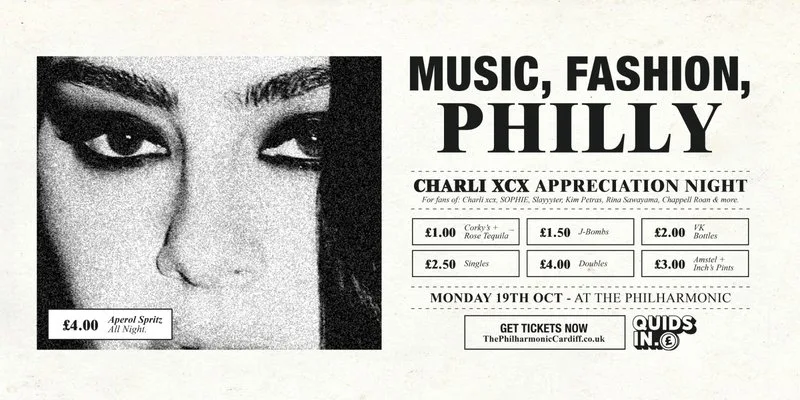 Quids In Presents: Charli xcx Appreciation Night