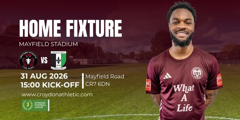 AFC Croydon Athletic vs Cray Valley (PM) F.C