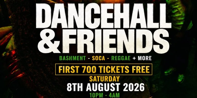 DANCEHALL & FRIENDS - Bashment, Soca, Independence Day Special at Trapeze Bar