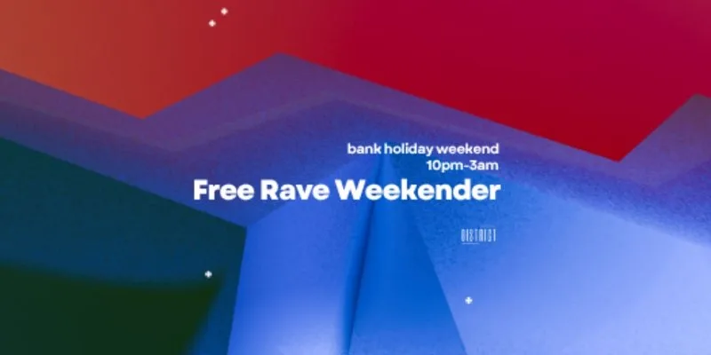 FREE RAVE // 30TH AUG // HARD HOUSE + TECHNO