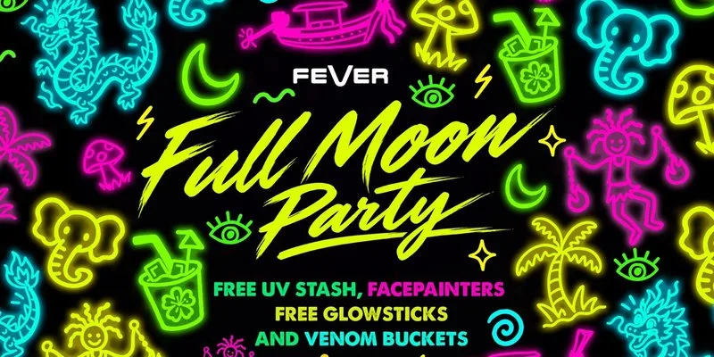 UV FULL MOON PARTY at Fever Exeter