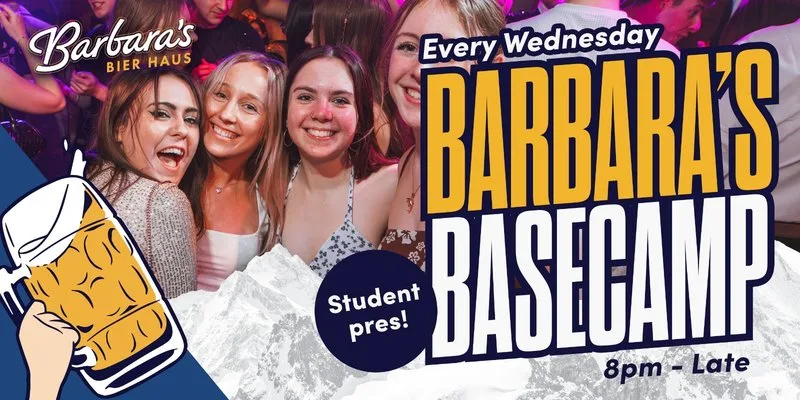 Basecamp Wednesdays at Barbara's Bier Haus Brighton