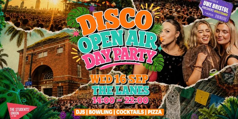 UWE Bristol Official Freshers | Open Air Disco Day Party & Bowling at The Lanes