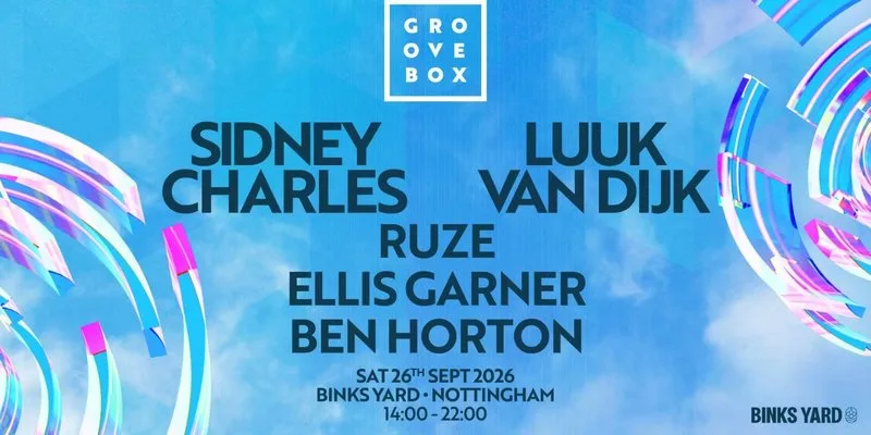 SIDNEY CHARLES, LUUK VAN DIJK Groovebox at Binks Yard at Binks yard