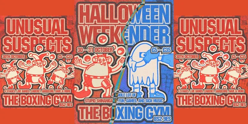 The UnUsual Suspects @ The Boxing Gym - Halloween Weekender pt. 1 at The Boxing Gym