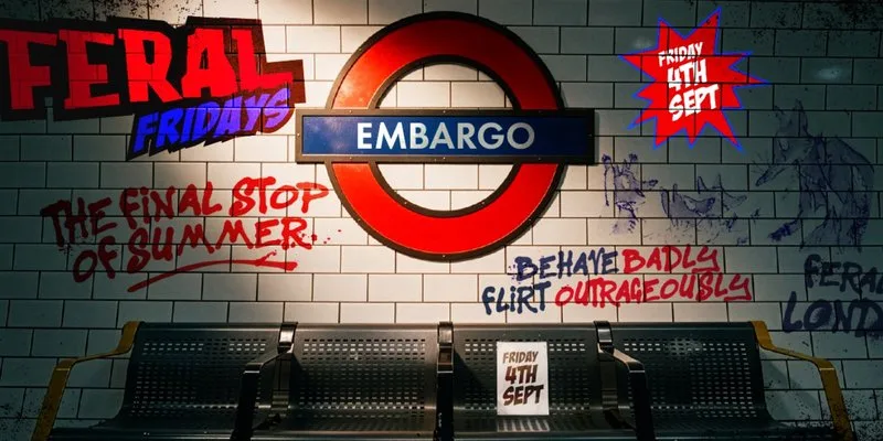Feral London "LAST DANCE OF SUMMER" 😈💋 Fist Pumpin, Booty Shakin' Friday Night At EMBARGOS! at Embargo Republica