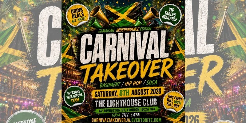 Carnival Takeover - Everyone Free Before 12AM at The Lighthouse Bar and Club