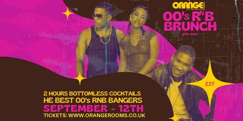 RNB Brunch 6pm-8pm at Orange Rooms