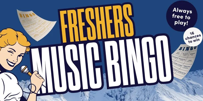Freshers Music Bingo