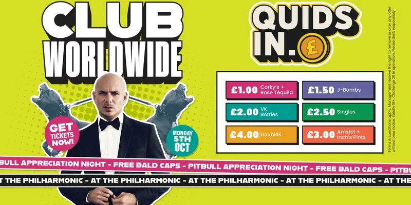 Quids In Presents: Pitbull Appreciation Night
