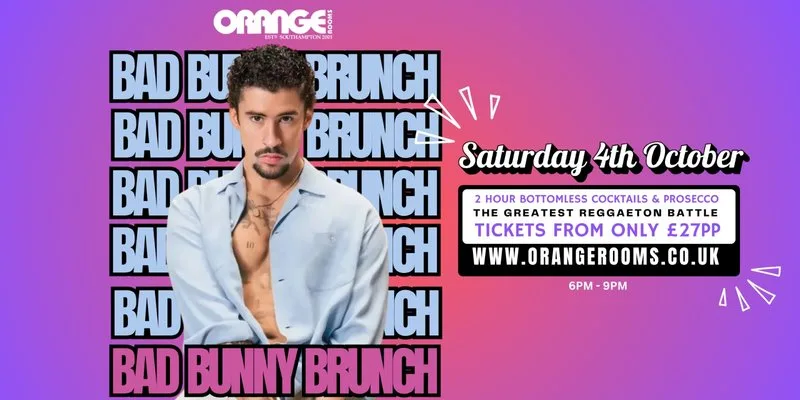 Bad Bunny Brunch 6pm-8pm at Orange Rooms