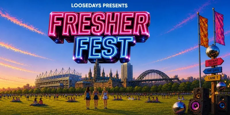 ✨🪩 FRESHER FEST @ FREIGHT ISLAND 🪩✨ | 4+ VENUES | ACCESS ALL AREAS | 5000+ STUDENTS | NORTHUMBRIA & NEWCASTLE UNI FRESHERS TOUR NIGHT ONE