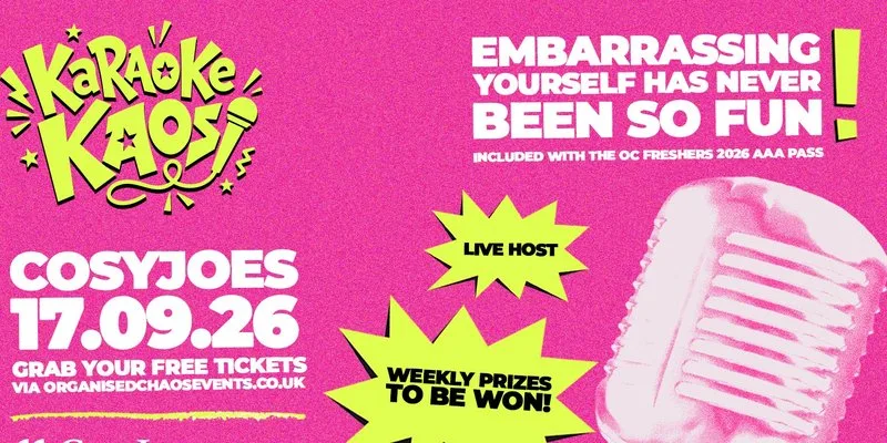 Karaoke Kaos | Freshers | CosyJoes