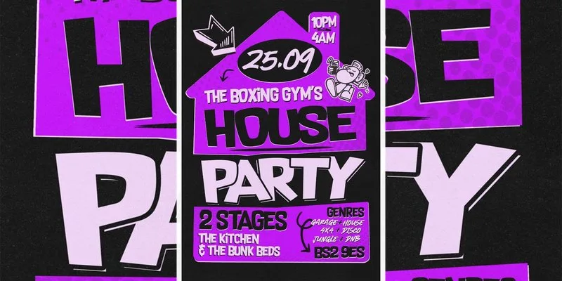 The Boxing Gym's Big House Party! at The Boxing Gym