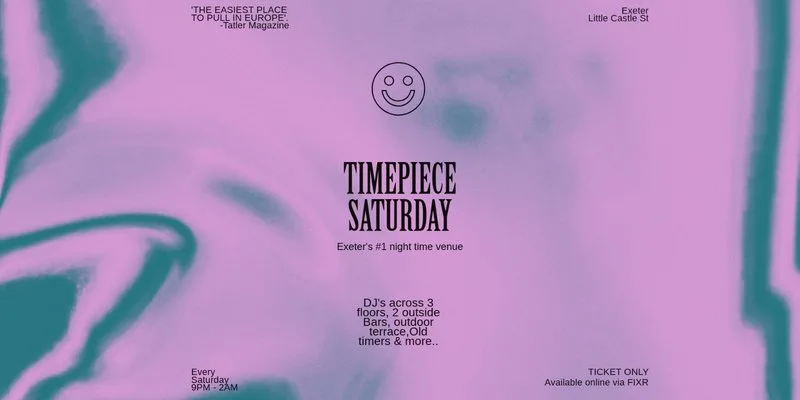 Saturday 08.08 at Timepiece Nightclub