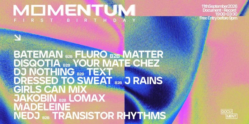 Momentum 1st Birthday Party (Free Entry)