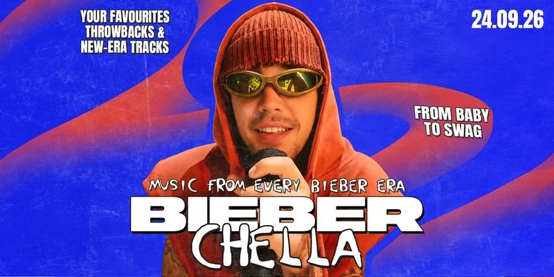 💜🎤 BIEBER-CHELLA 🎤💜 THE ULTIMATE JUSTIN BIEBER NIGHT | EVERY ERA, ALL NIGHT LONG! | REVOLUTION NEWCASTLE • 24TH SEPT ✨ at Revolution Bar