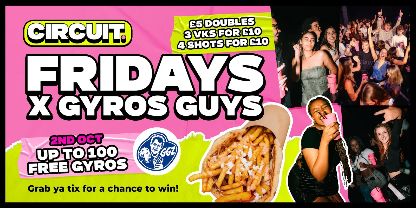 CIRCUIT: FRIDAY X GYROS GUYZ