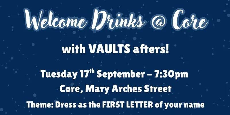 Welcome Drinks - Core at Core exeter