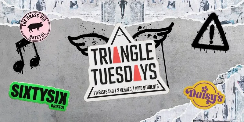 Triangle Tuesdays: 3 Venues - 1000+ Students - 1 Ticket