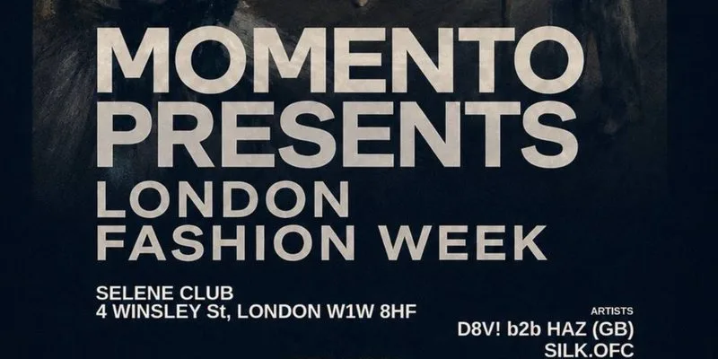 Momento PRESENTS: LDN FASHION WEEK OPENING