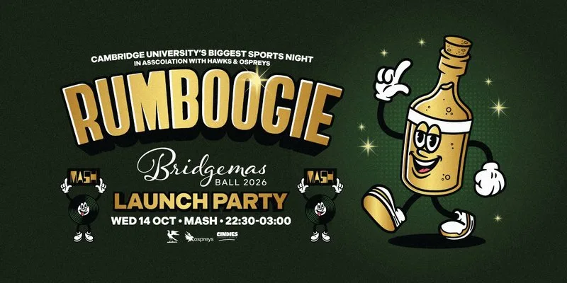 Rumboogie -  FREE £1k Bar Tab | 4Eva Swift Tribute | Pizza at MASH Cambridge