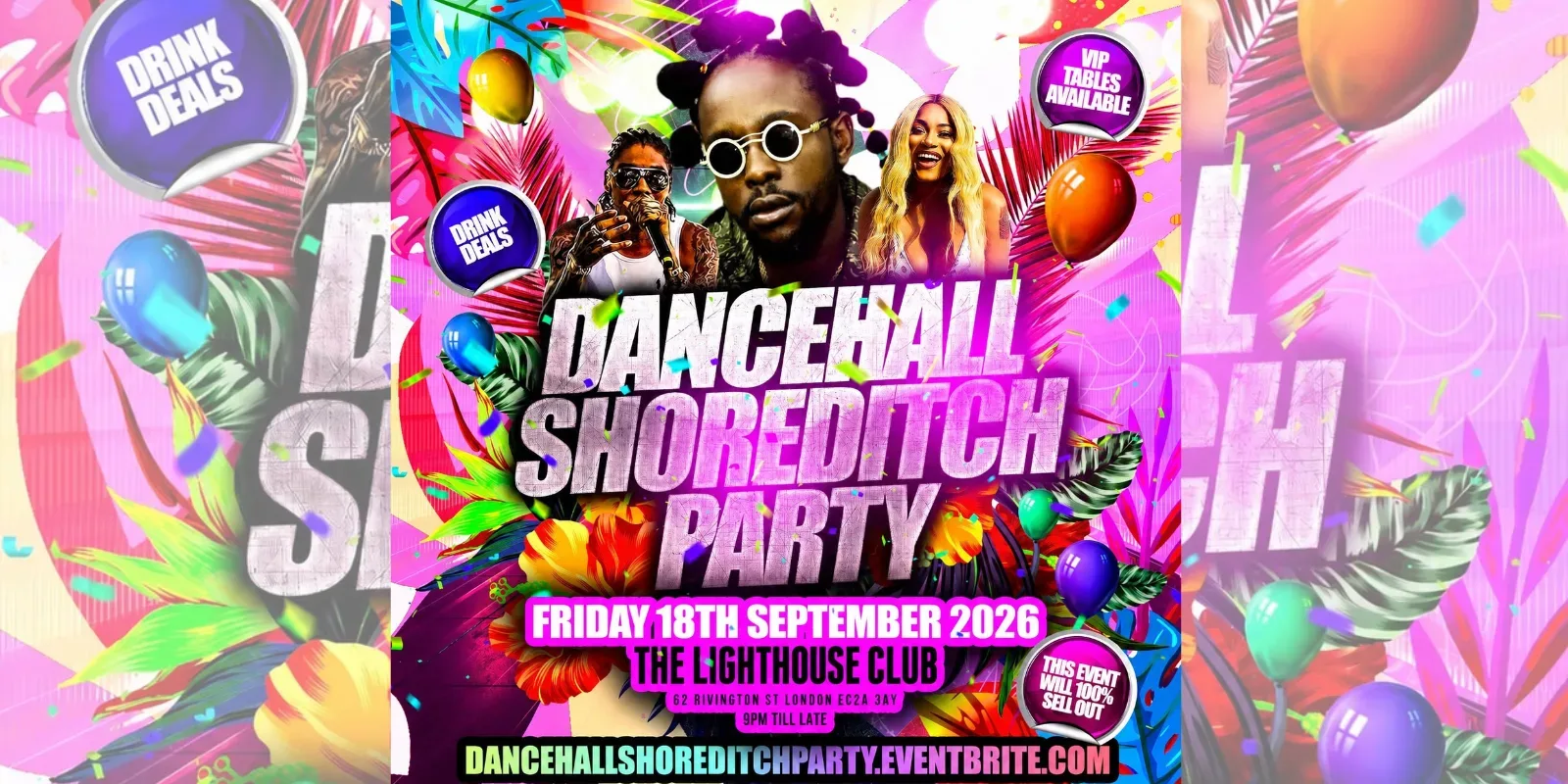 Dancehall Shoreditch Party at The Lighthouse Bar and Club