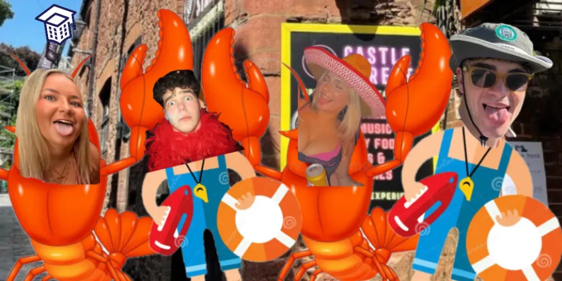 Lifeguards and Lobsters at Castle Street