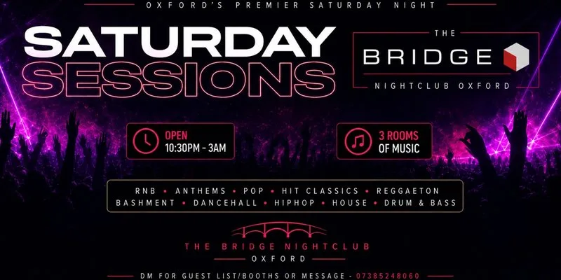 Saturday Sessions at Bridge nightclub