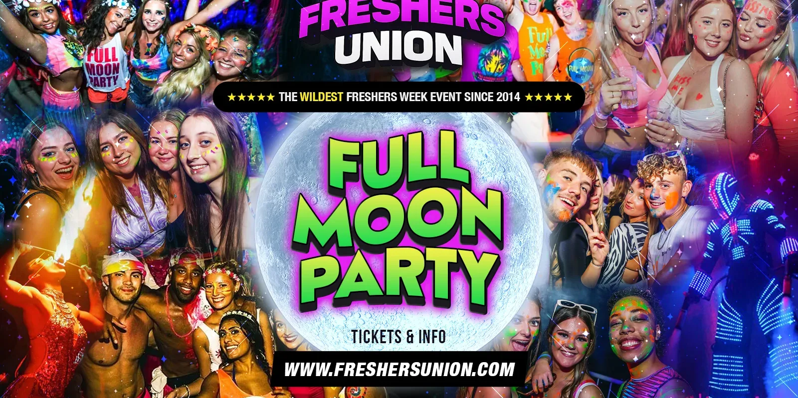 🌕 FRESHERS FULL MOON PARTY 🌕