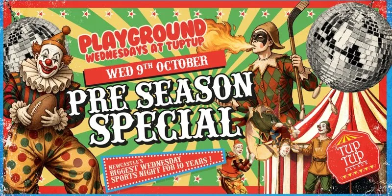 PLAYGROUND... "PRE SEASON PARTY" ...SSSHHHHH!