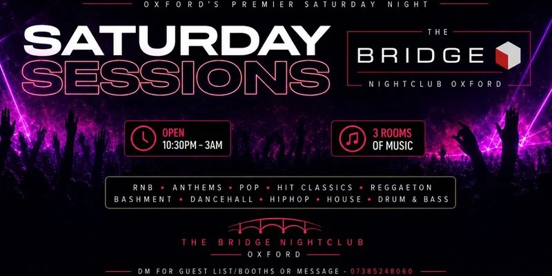 Saturday Sessions at Bridge nightclub