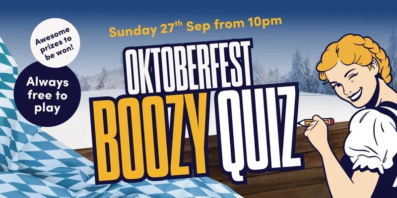 Oktoberfest Quiz Night at Barbara's!