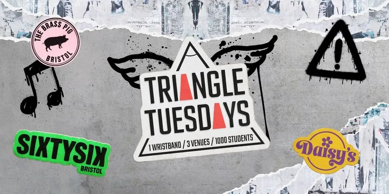 Triangle Tuesdays: 3 Venues - 1000+ Students - 1 Ticket