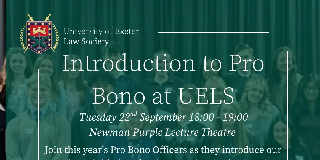 Introduction to Pro Bono at UELS