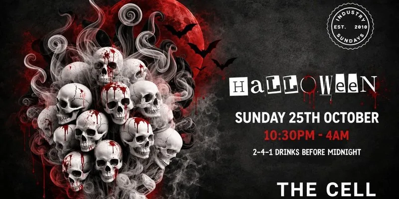 Sundays @ The Cell HALLOWEEN SPECIAL! - 241 DRINKS BEFORE MIDNIGHT at The Cell Nottingham