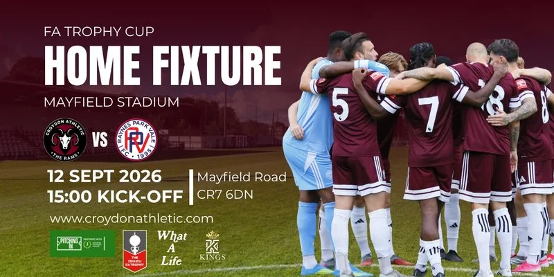Croydon Athletic vs Raynes Park Vale (FA Trophy Cup)