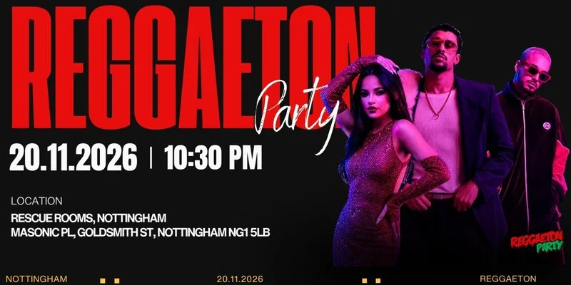 Reggaeton Party (Nottingham) November 2026 at Rescue Rooms