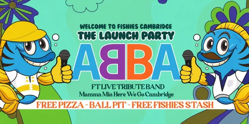 Fishies Cambridge WEVS | LAUNCH NIGHT ft ABBA Live Tribute