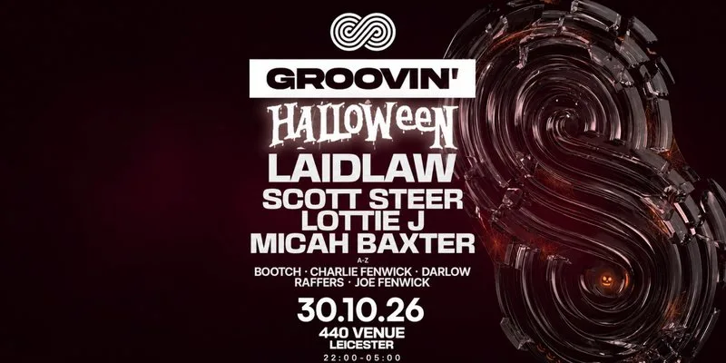 Groovin’ Halloween w/ LAIDLAW, SCOTT STEER, LOTTIE J, MICAH BAXTER+