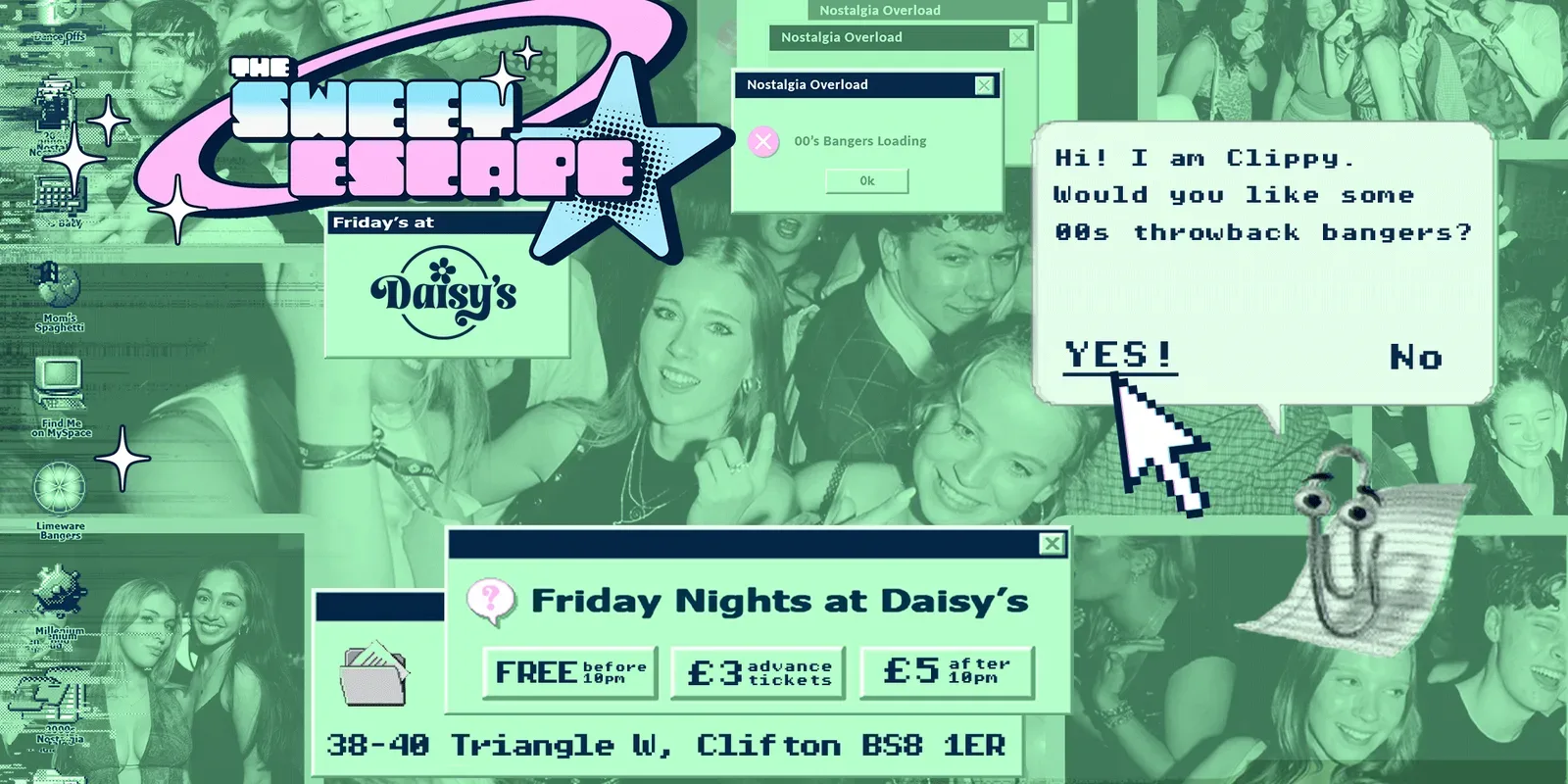 UWE Bristol Official Freshers | Sweet Escape at Daisy's Bristol