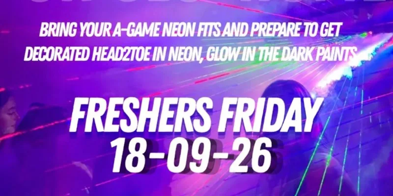 Freshers Glow Party!