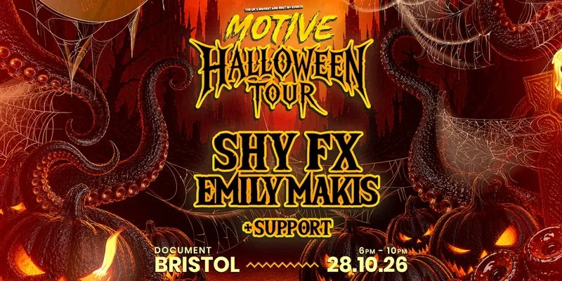 Supermotive Halloween 16+: Shy FX, Emily Makis + More TBA at Document
