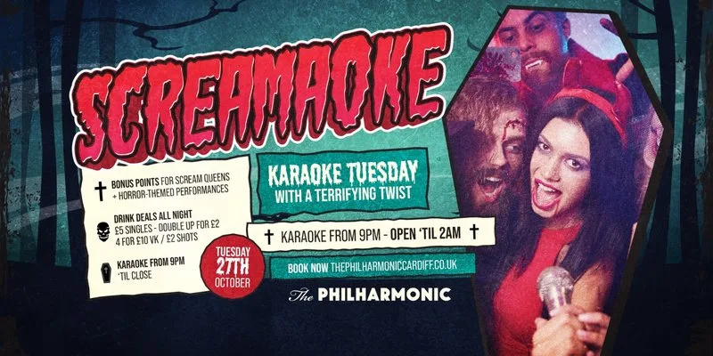 Scream-aoke Tuesday at The Philharmonic