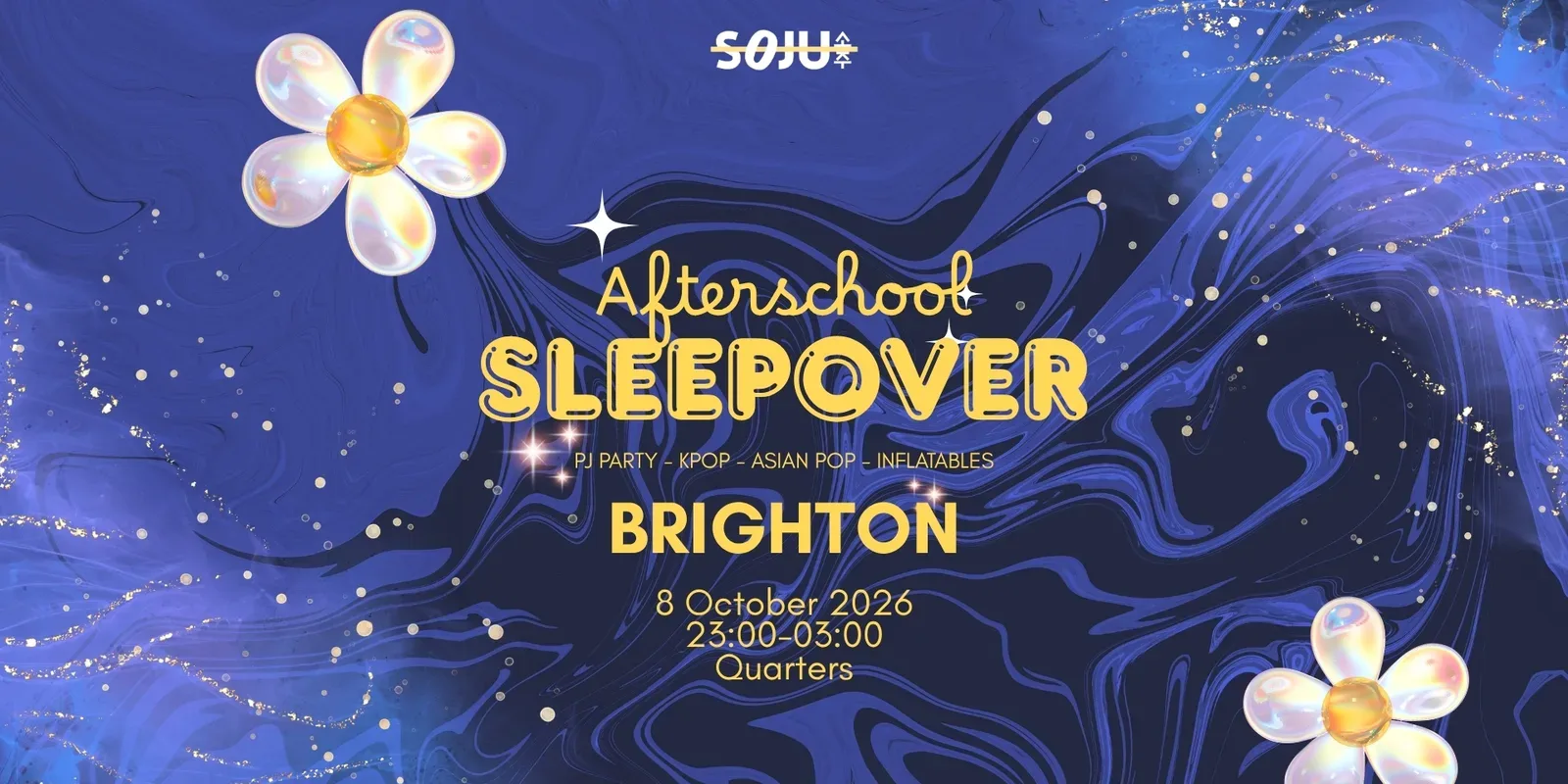 Brighton SOJU: After School Sleepover | K-Pop & Asian Pop