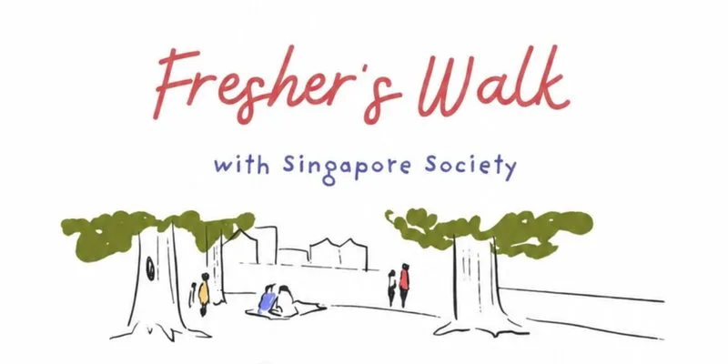 Singapore society - Freshers Walk at Exeter Forum