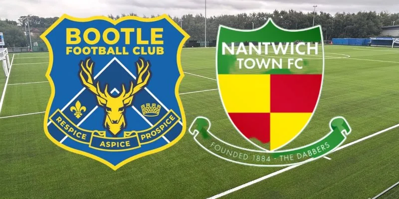 Bootle v Nantwich Town at Bootle Football Club