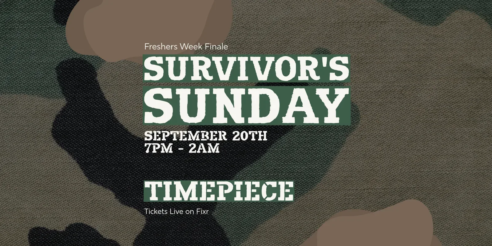 Survivor’s Sunday at Timepiece Nightclub